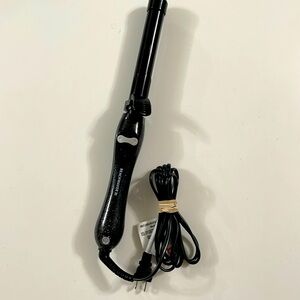 Beachwaver.  1” inch Holiday Glitter Black with silver sparkle.